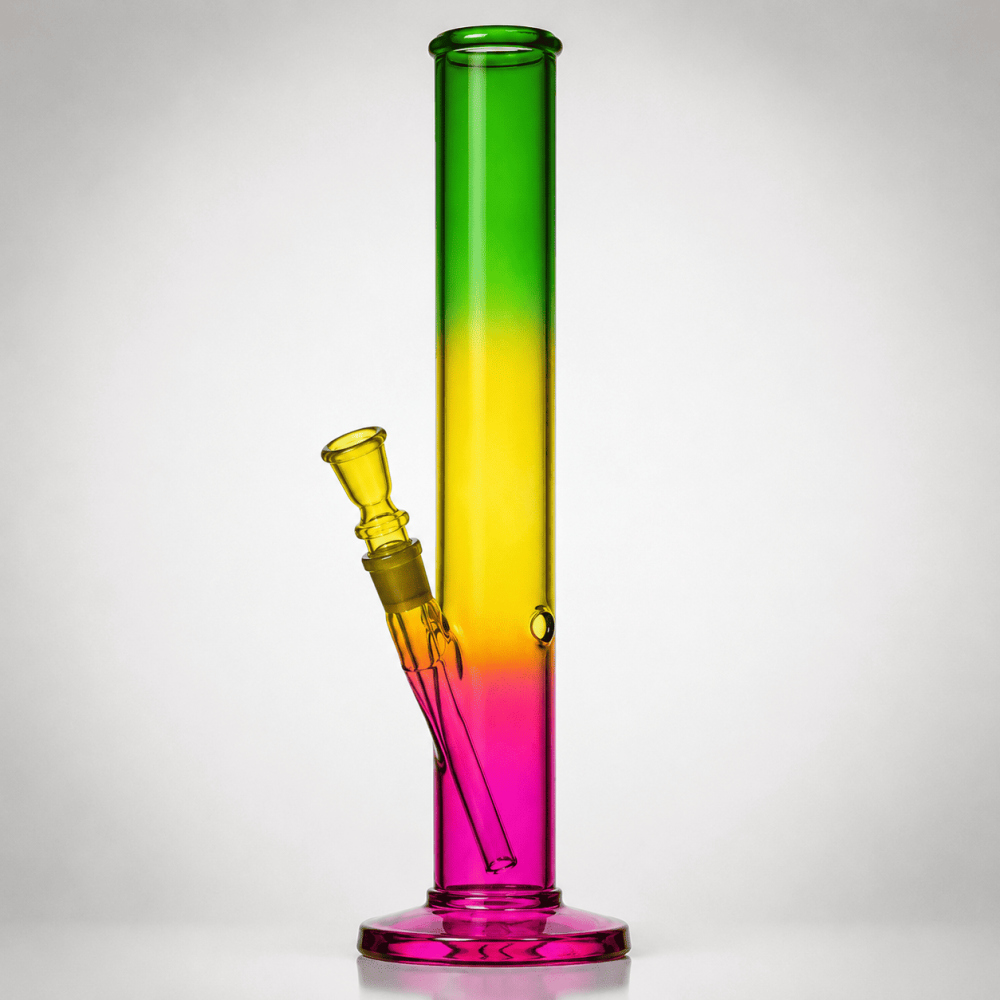 Glasbong | Reggae Colours | H: 40cm Ø: 45mm Schliff: 18.8mm