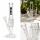 Bullet Glass Zylinder mit Perkolator and Eis  | Hoch: 39cm Ø: 50/40mm Schliff: 18.8mm