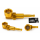 Metal Tool Pipe 8cm. vers. Farbe mit Blister Packung  mit Siebe VE-6 