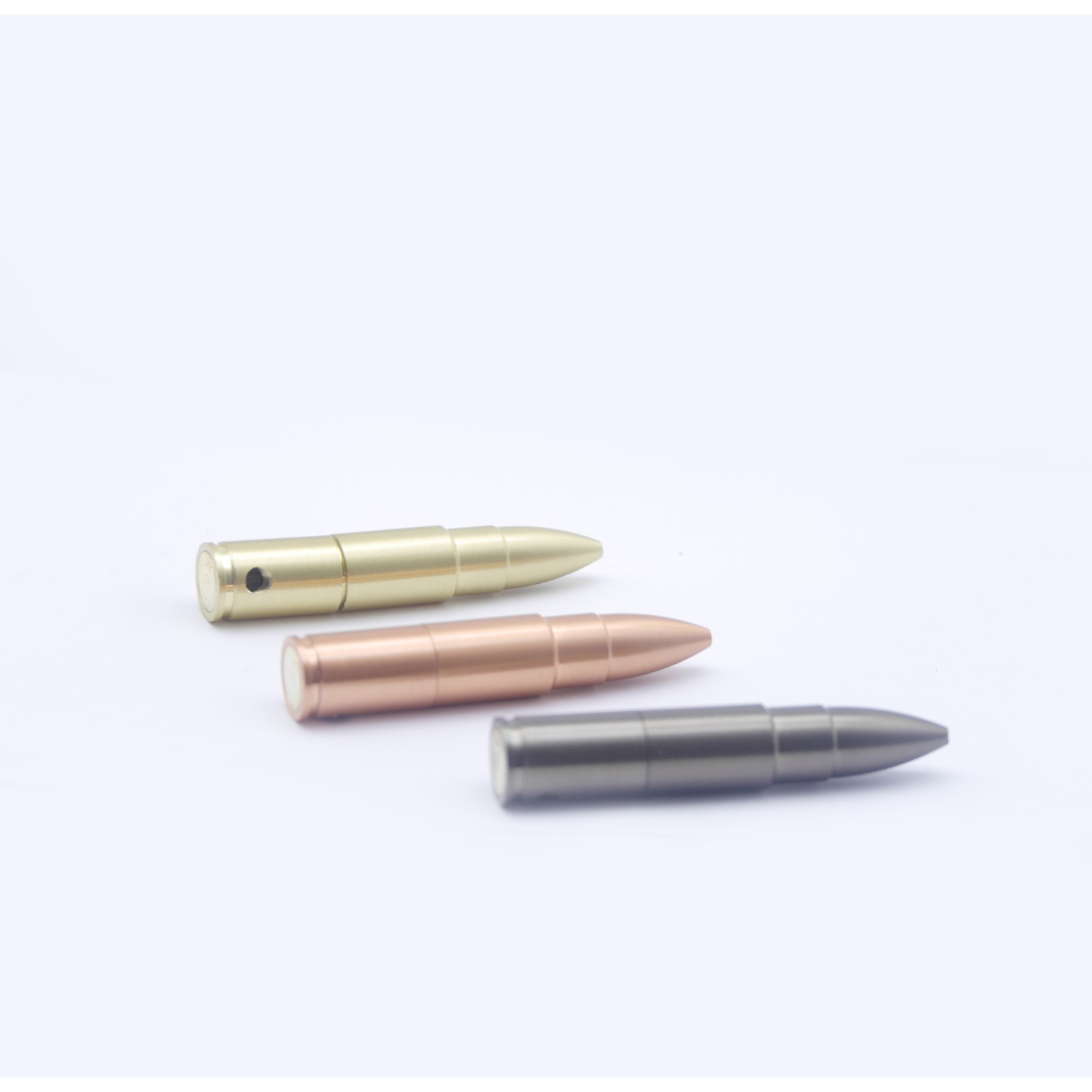 Metallpfeife wie Bullet kugel 8,5cm.VE-12