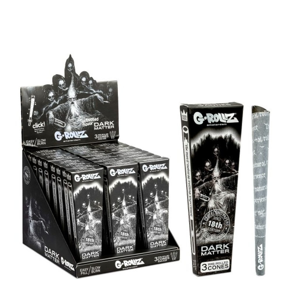 G-ROLLZ  " Dark Matter " 3er Pop Cones 24er Display