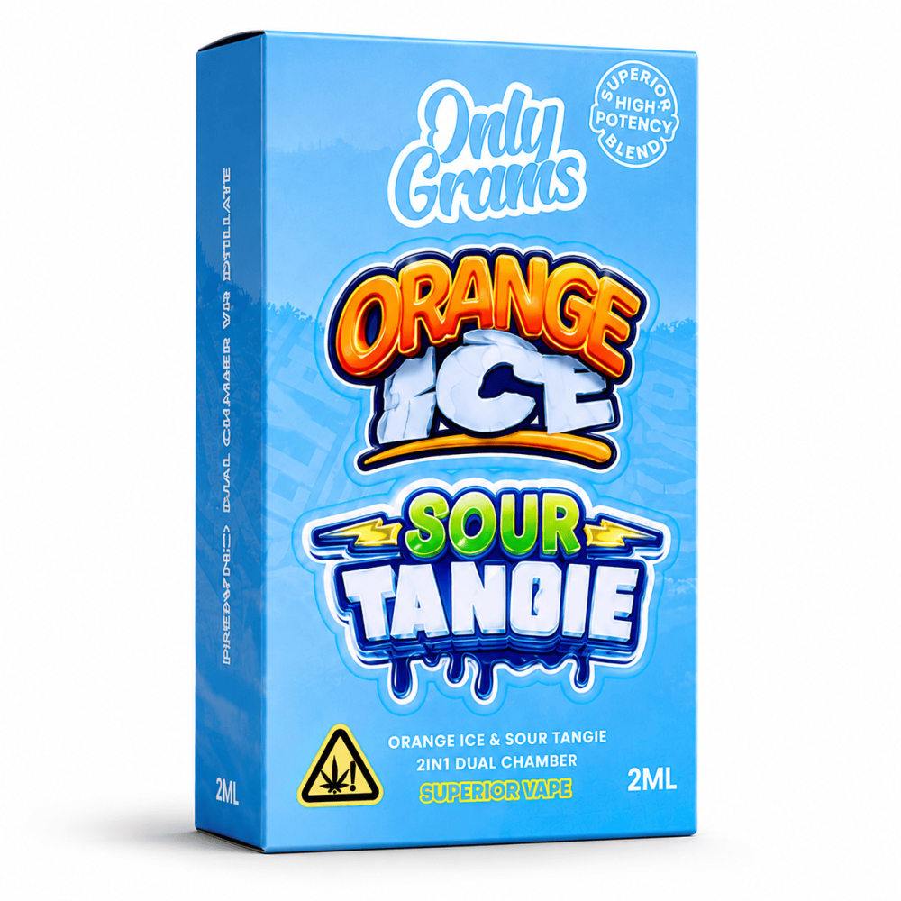 Only Grams Vape " Sour Tangie / Orange Ice " 2ml