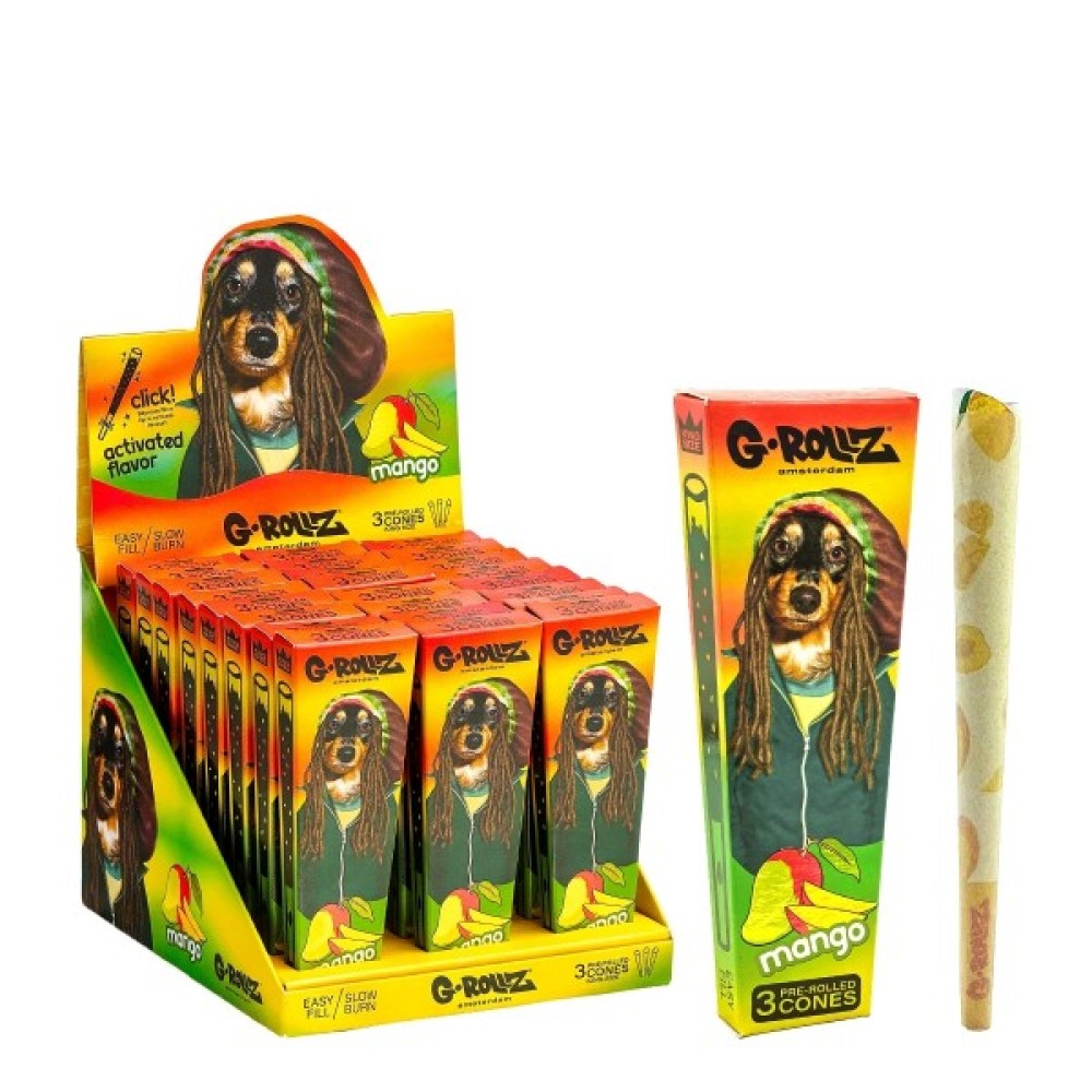 G-ROLLZ  Pets " Mango "  3er Pop Cones 24er Display 