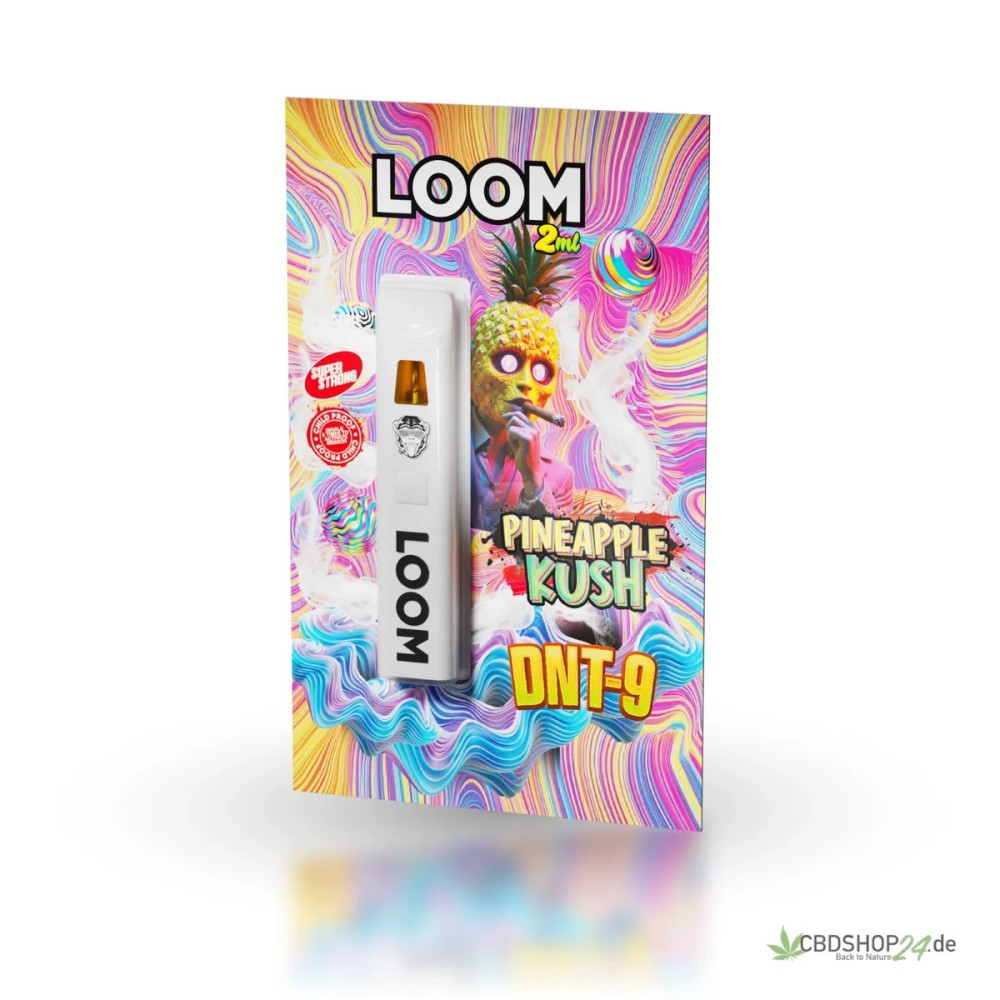 DNT-9 LOOM VAPE - Pineapple Kush  2ml