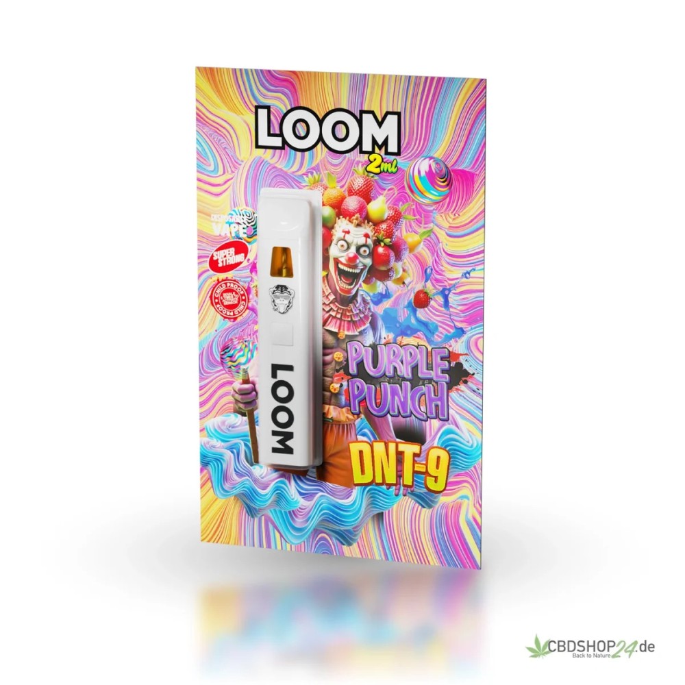 DNT-9 LOOM VAPE - Purple Punch 2ml DNT-9 LOOM VAPE - Purple Punch 2ml