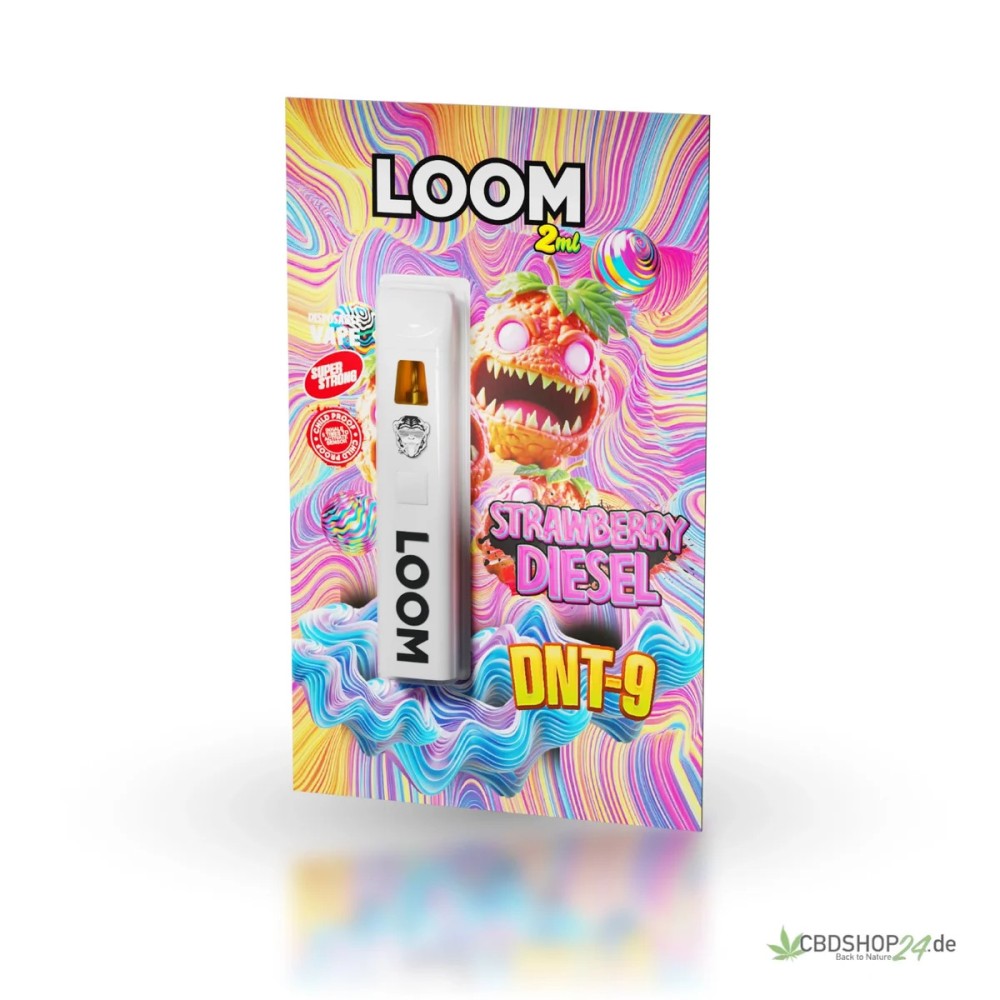 DNT-9 LOOM VAPE - Strawberry Diesel 2ml