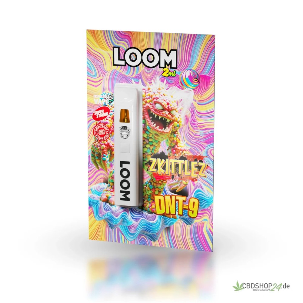 DNT-9 LOOM VAPE - Zkittlez 2ml