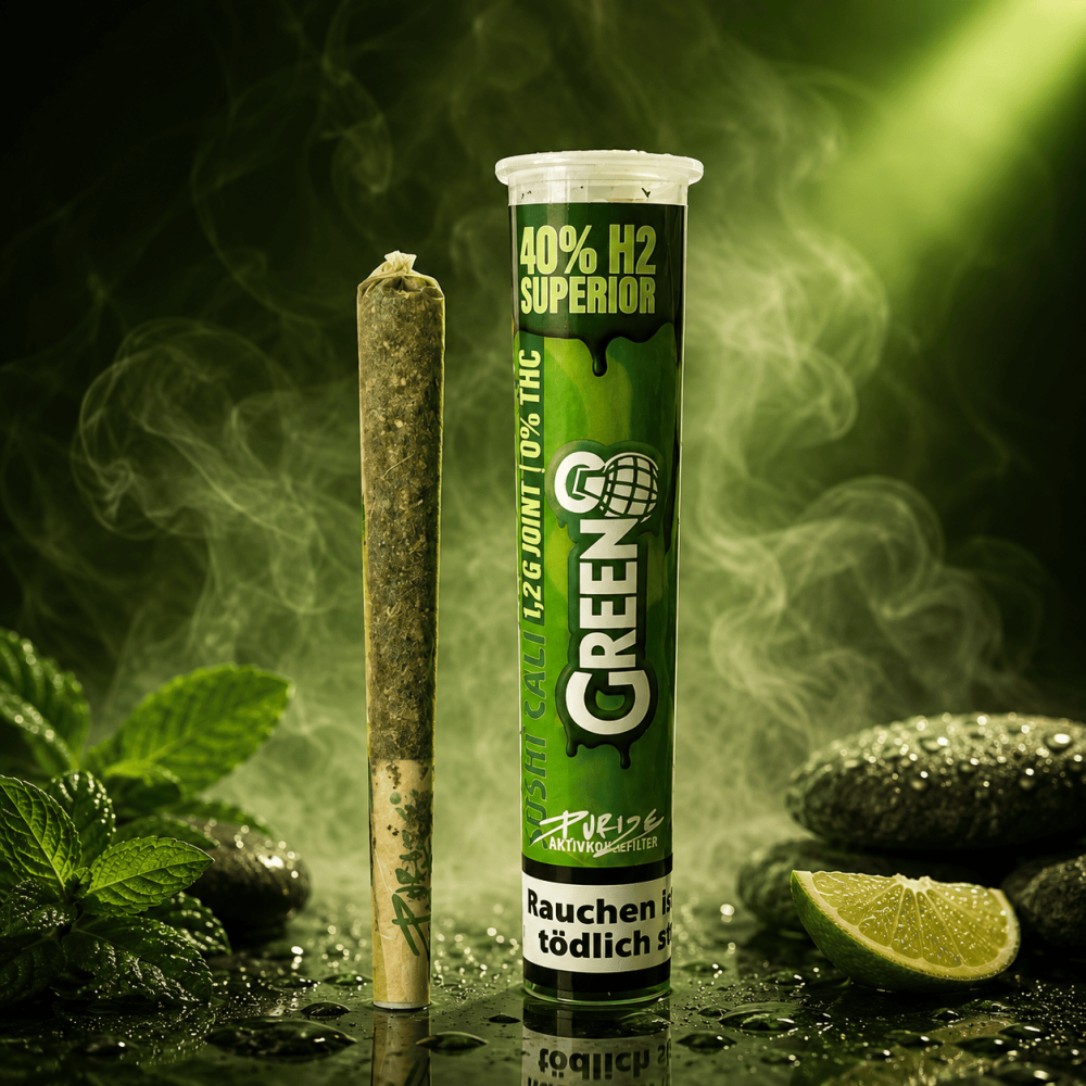 Green 8 Prerolled Joints H2 Superior " Sushi Cali" 