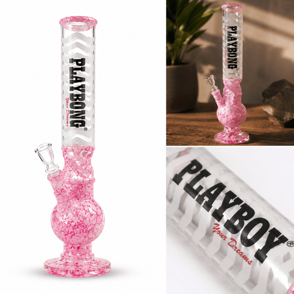 Glasbong 'Playbong' | H: 43cm Schliff: 18,8mm Ø: 50mm