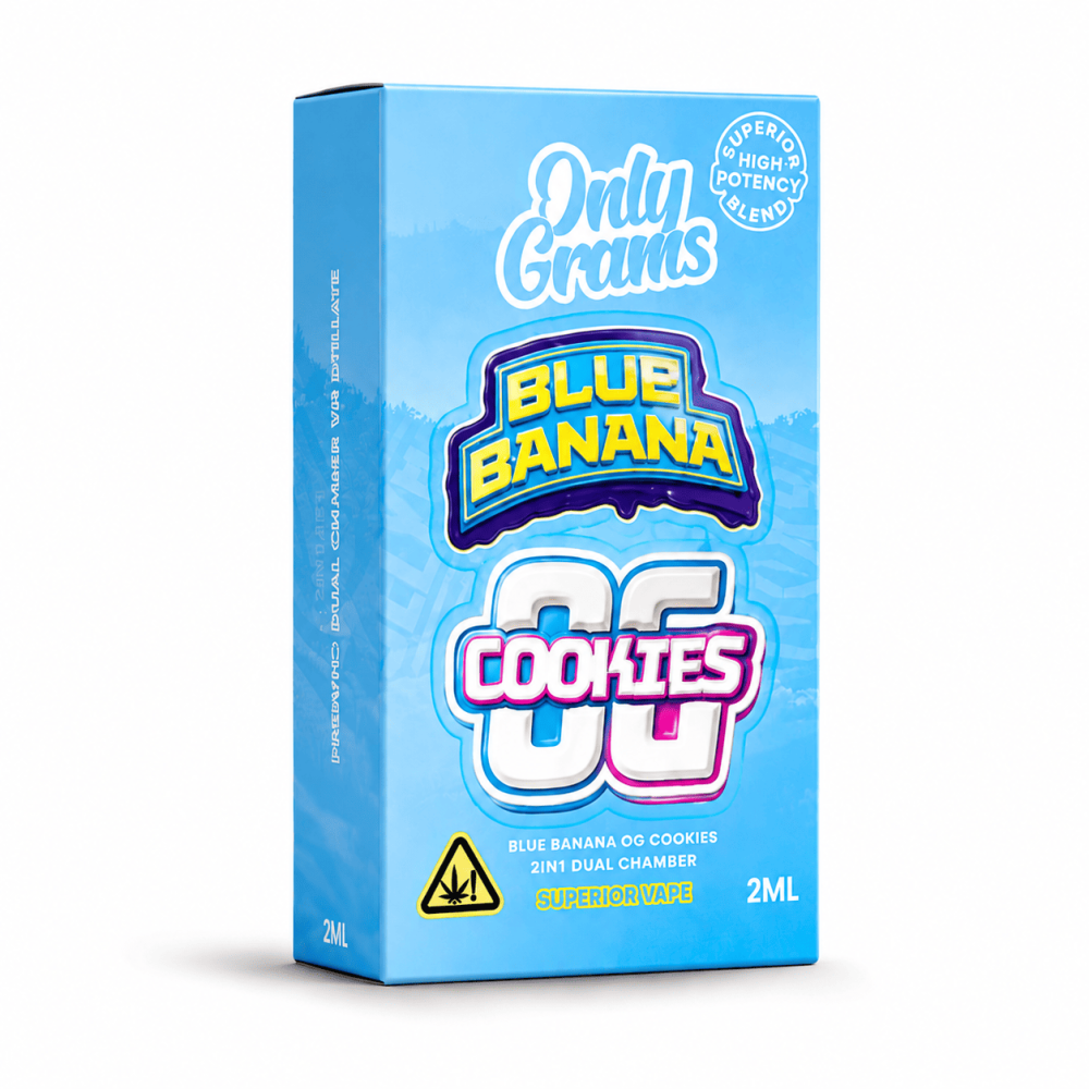 Only Grams Vape " OG Cookies / Blue Banana " 2ml