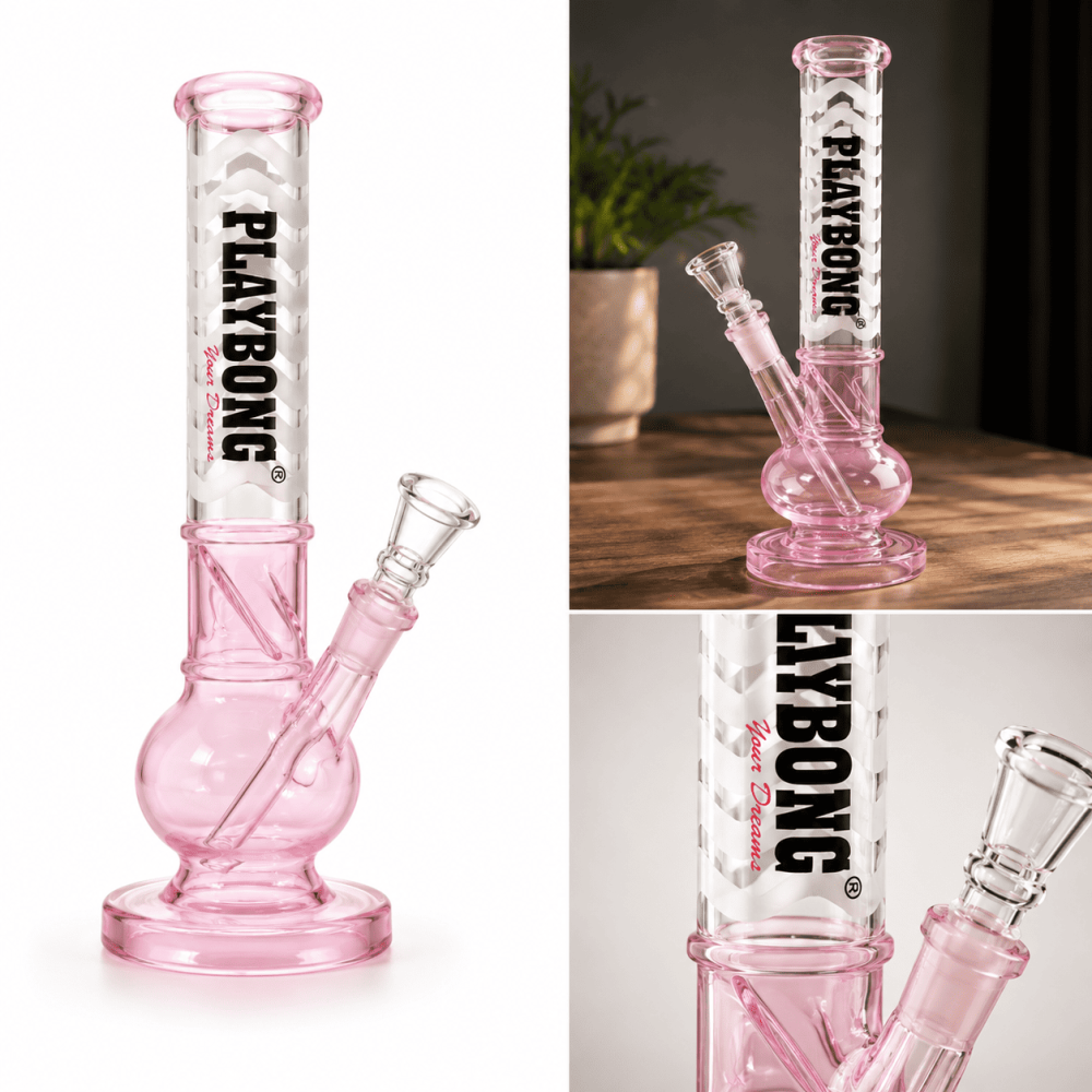 Glasbong 'Playbong' | H: 43cm Schliff: 18,8mm Ø: 50mm
