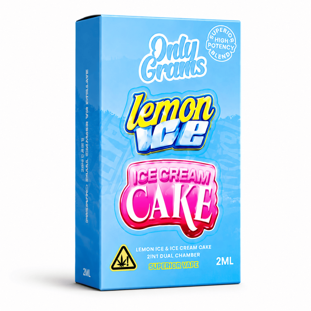 Only Grams Vape " Ice Cream Cake / Lemon Ice " 2ml