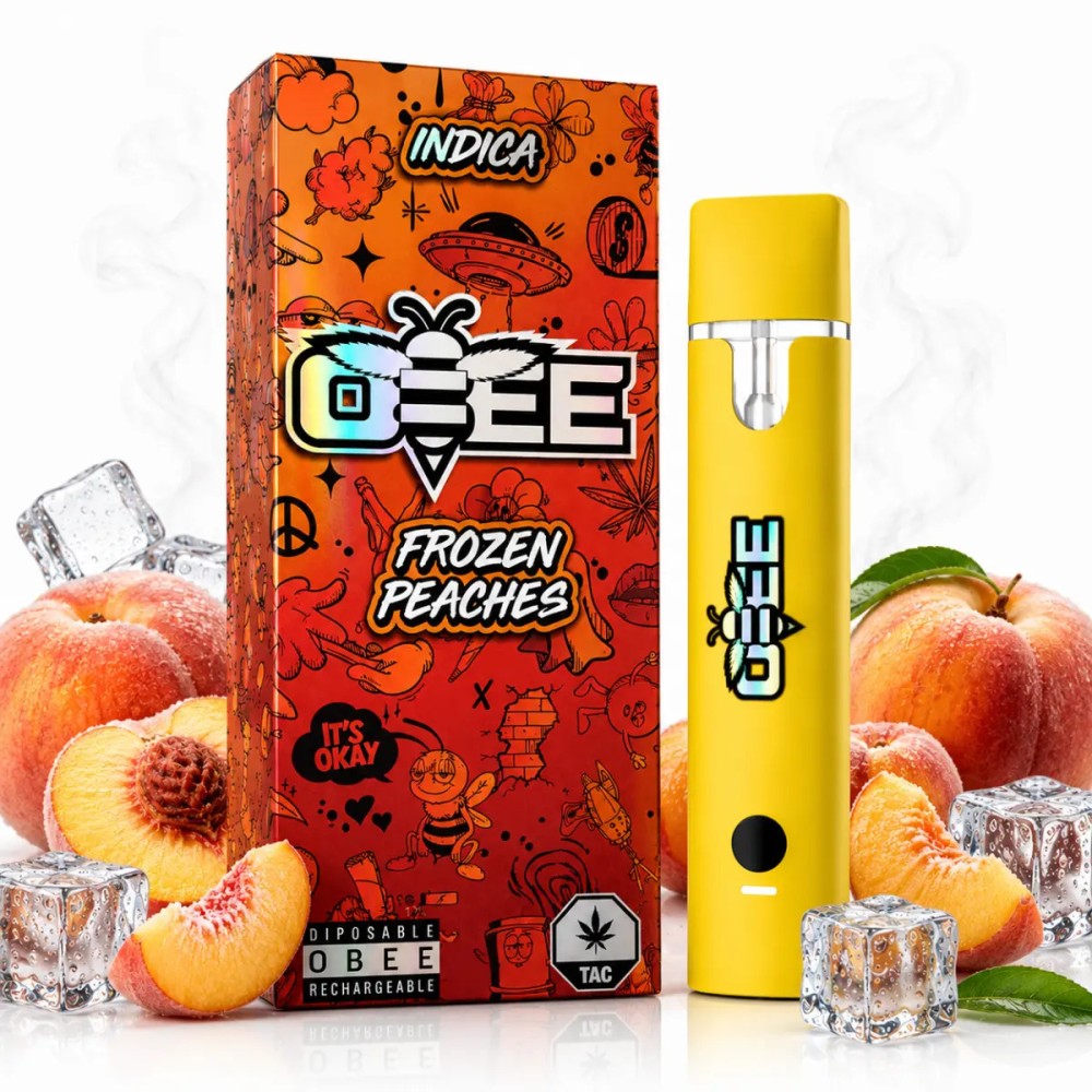 OBEE TAC Vape "Frozen Peaches" Indica