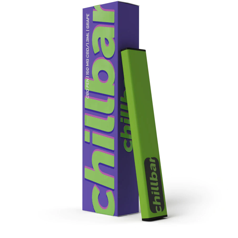 Chillbar CBD Pen 150MG CBD/1.3ML Grape